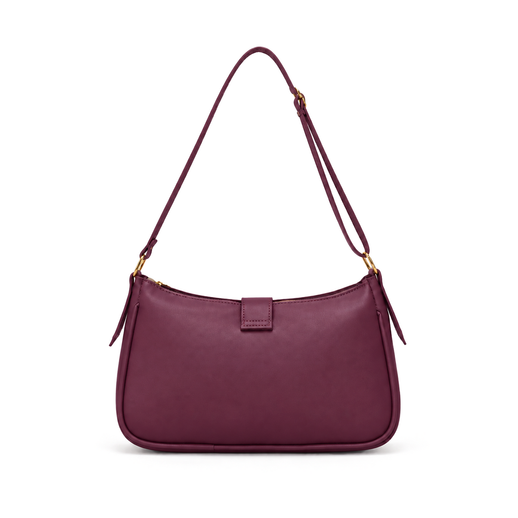 Bamboo Buckle Shoulder Bag