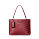 V-Quilted Tote Bag