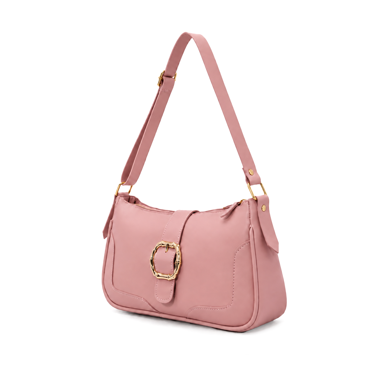 Bamboo Buckle Shoulder Bag Secondary image