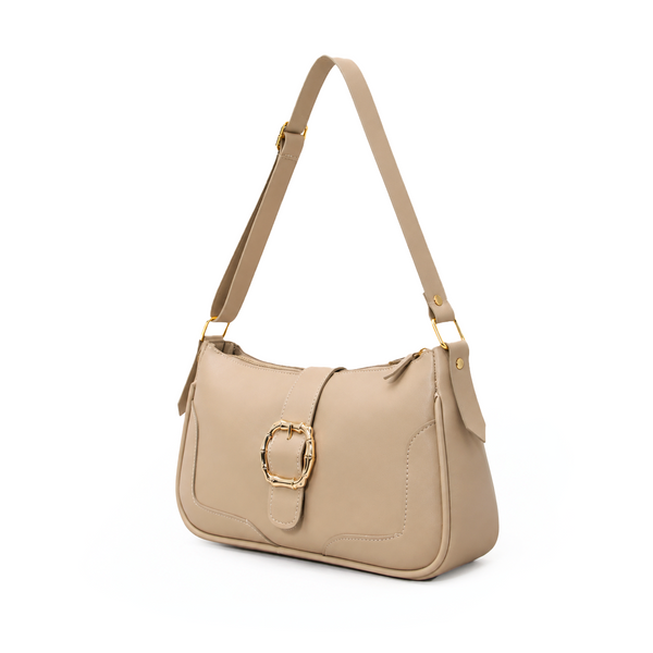 Bamboo Buckle Shoulder Bag