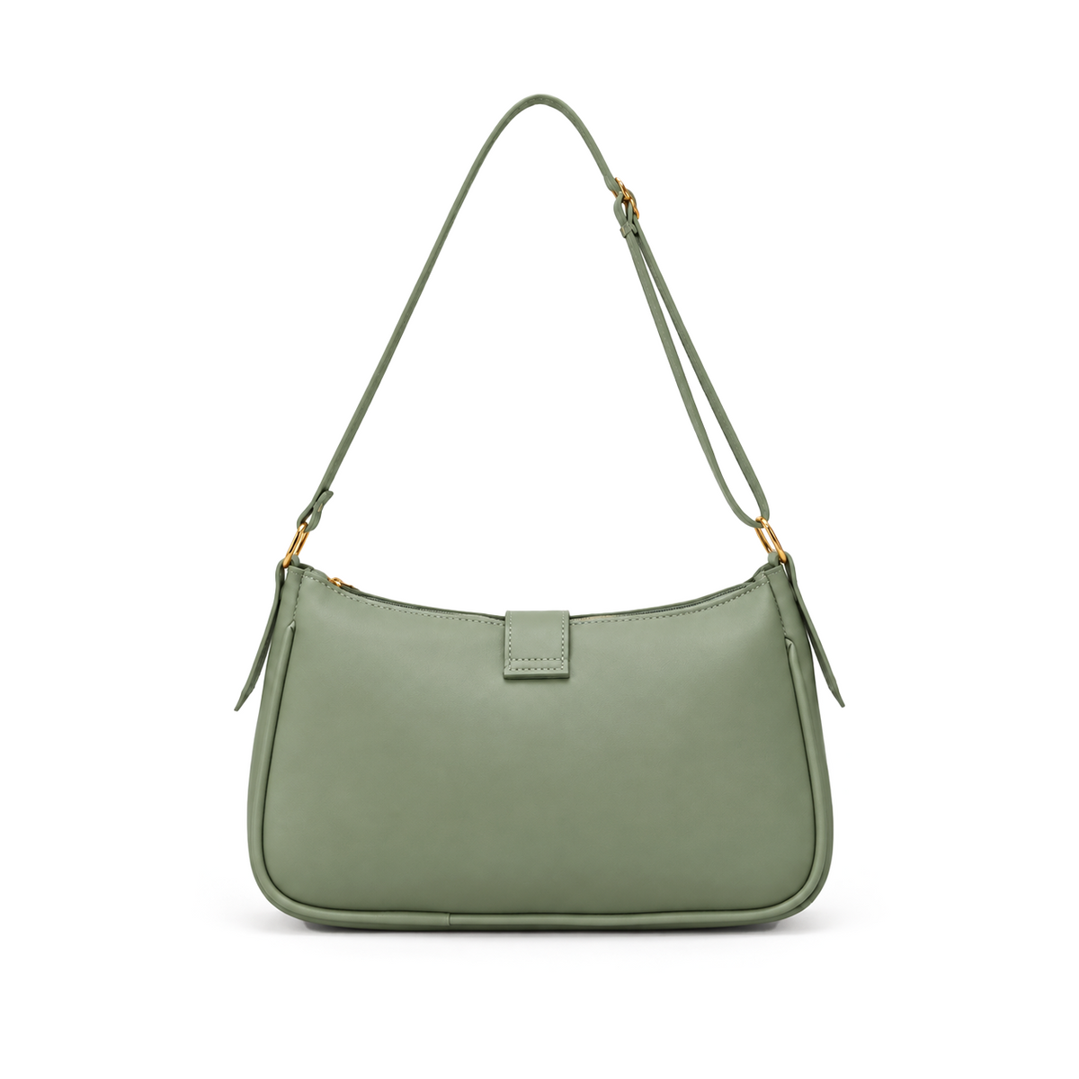 Bamboo Buckle Shoulder Bag