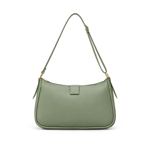 Bamboo Buckle Shoulder Bag