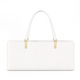 Grained Leather Box Bag