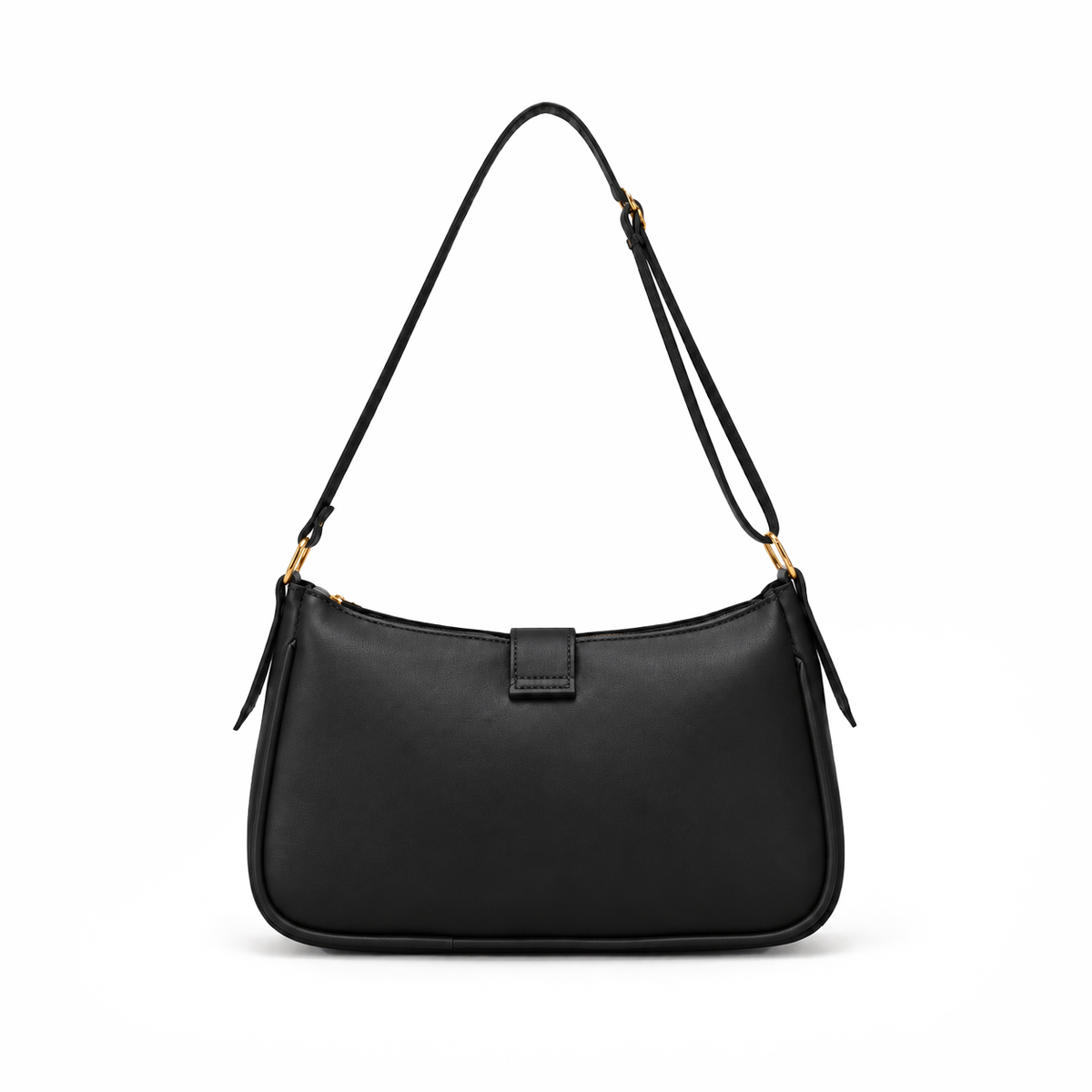 Bamboo Buckle Shoulder Bag