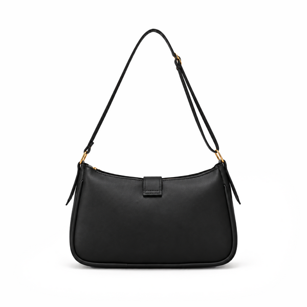Bamboo Buckle Shoulder Bag