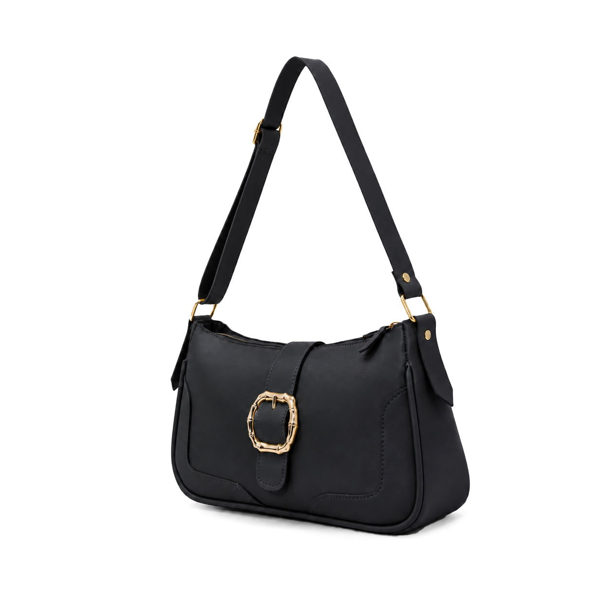Bamboo Buckle Shoulder Bag Secondary image