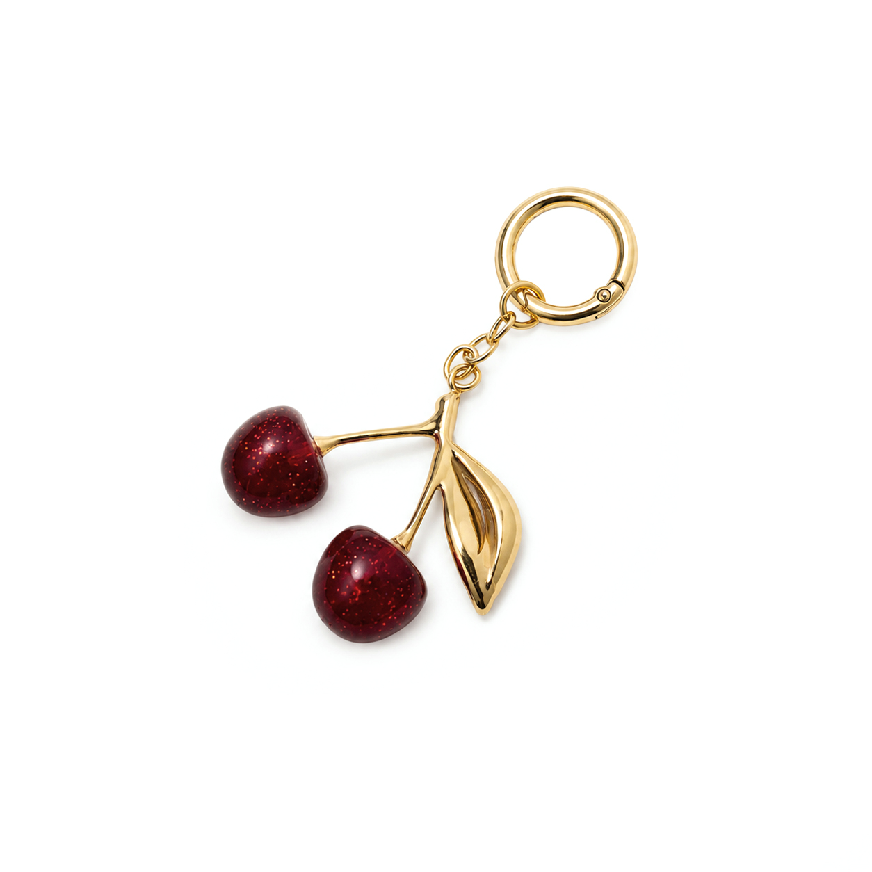 Cherry Keychain Charm