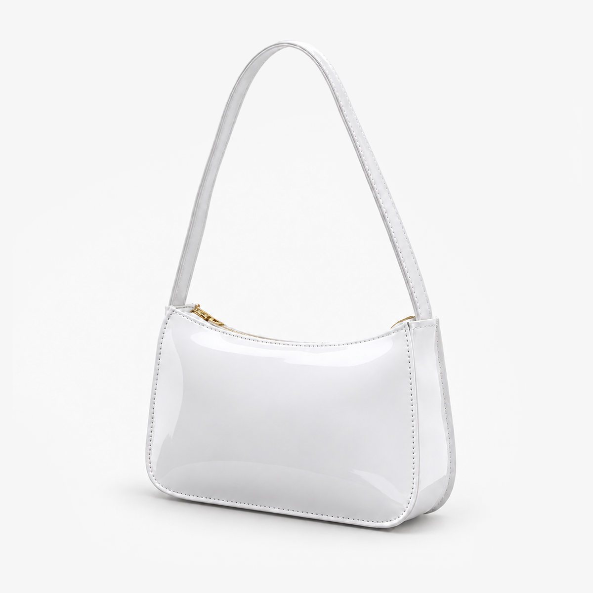 Glossy Shoulder Bag