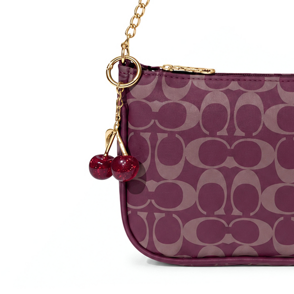 Cherry Monogram Bag