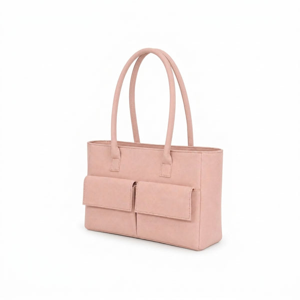 Suede Tote Bag