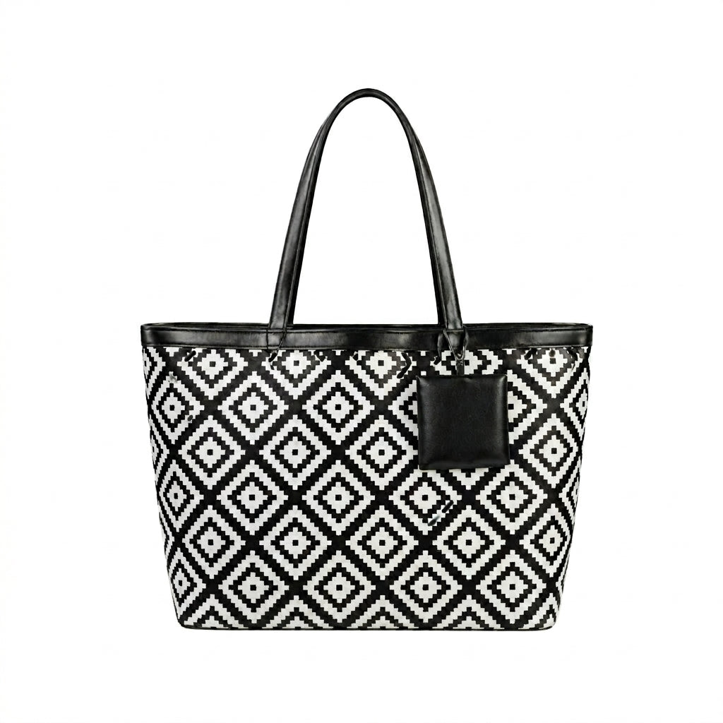 Mosaic Canvas Tote