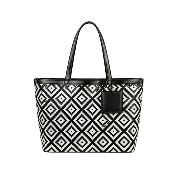 Mosaic Canvas Tote
