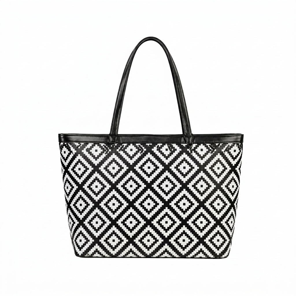 Mosaic Canvas Tote