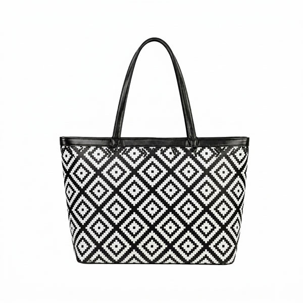 Mosaic Canvas Tote