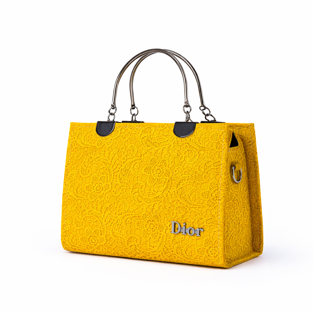 Lace Textured Handbag Main image