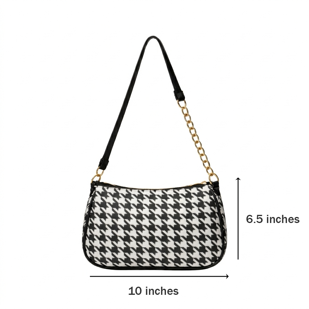 Chic Pattern Shoulder Bag