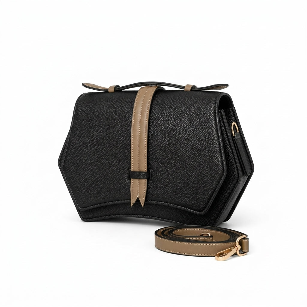 Geometric Structured Satchel Secondary image