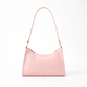 Croc-Embossed Baguette Bag