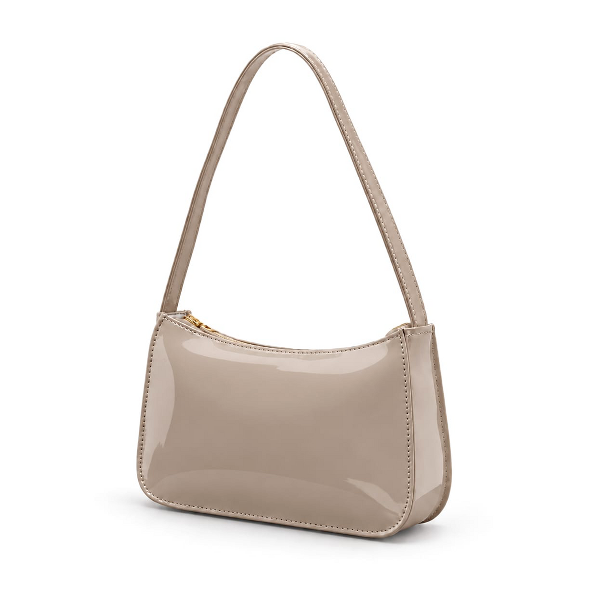 Glossy Shoulder Bag