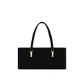Grained Leather Box Bag