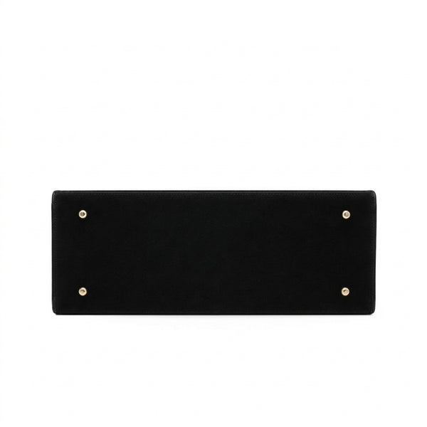 Suede Trapezoid Tote